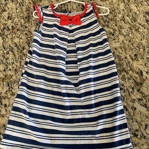 Crown & Ivy 4T red white and blue dress